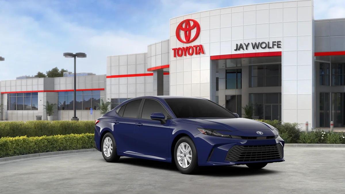 New 2026 Reservoir Blue Toyota LE image 29