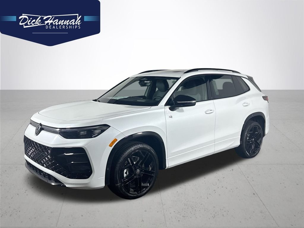 New 2025 Opal White Pearl Volkswagen 2.0T SE R-Line Black image 1