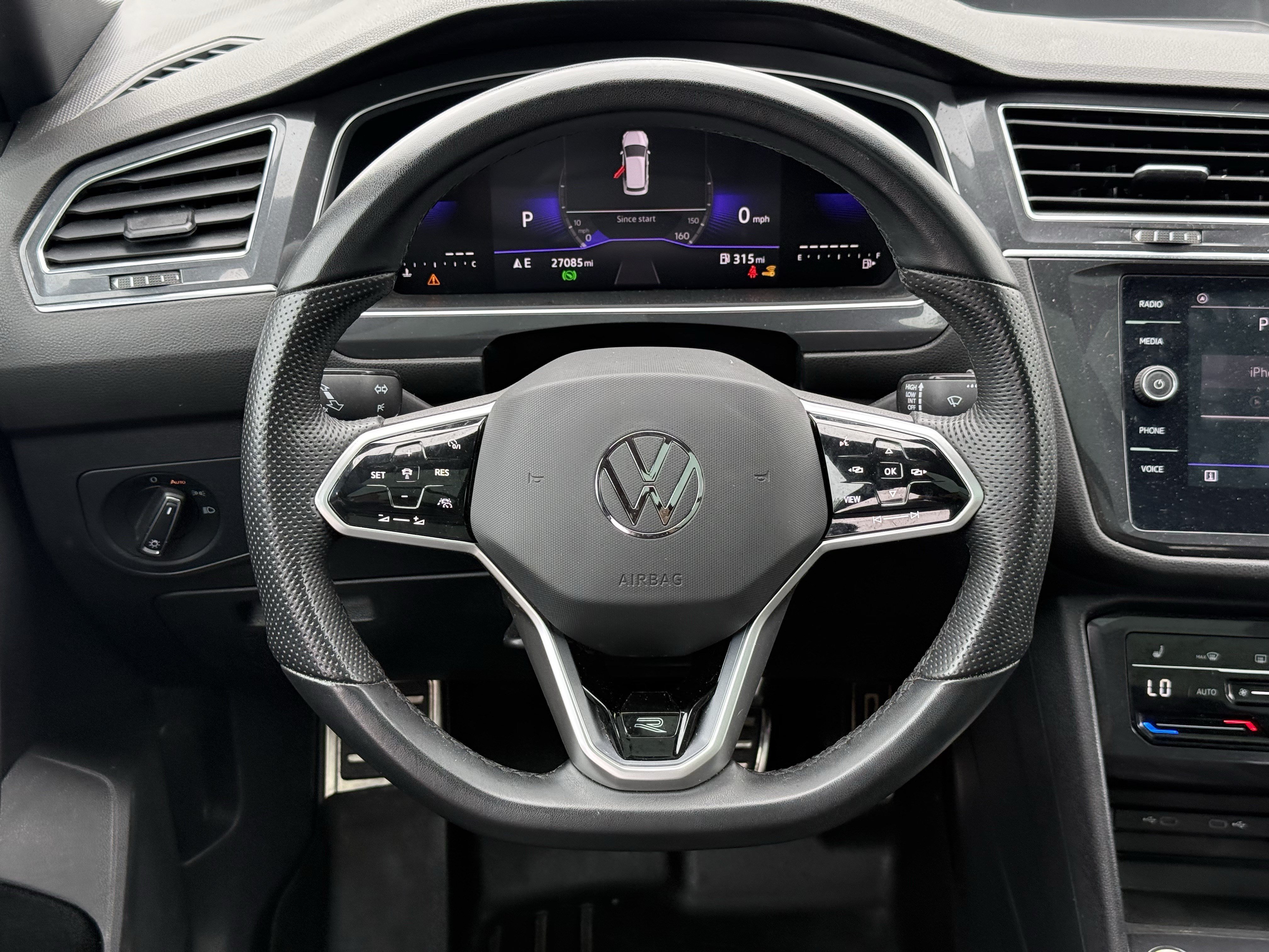 Used 2023 Deep Black Pearl Volkswagen SE R-Line Black image 13