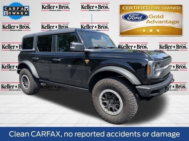 Certified Used 2024 Black Ford Badlands image 1