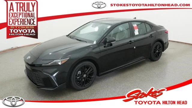 New 2026 Midnight Black Metallic Toyota SE image 1