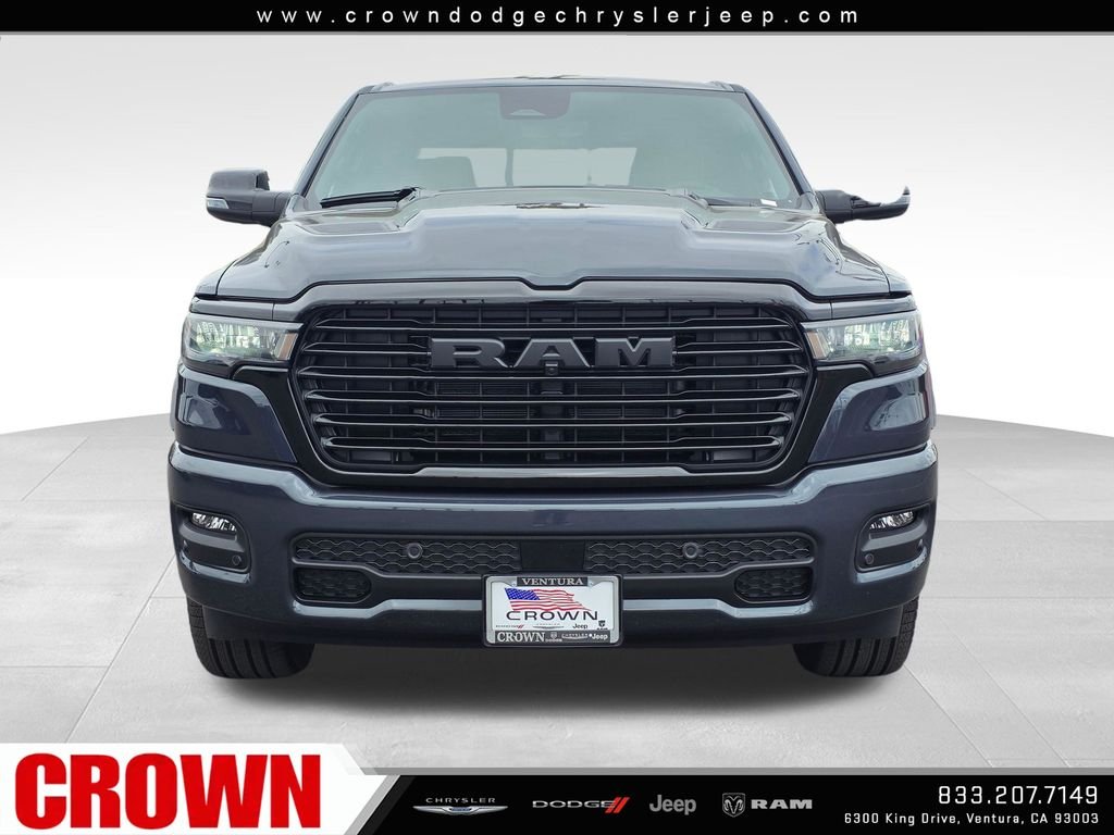 New 2026 Forged Blue Metallic Exterior Paint RAM Laramie image 2