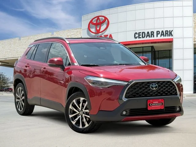 Certified Used 2023 Red Toyota XLE image 1