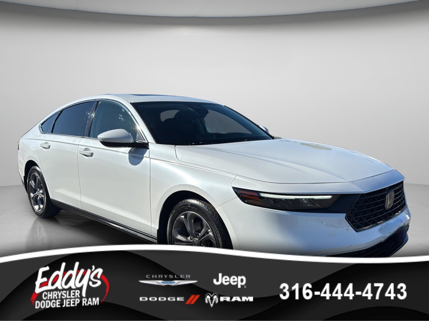 Used 2024 PLATINUM WHITE PEARL Honda EX image 1