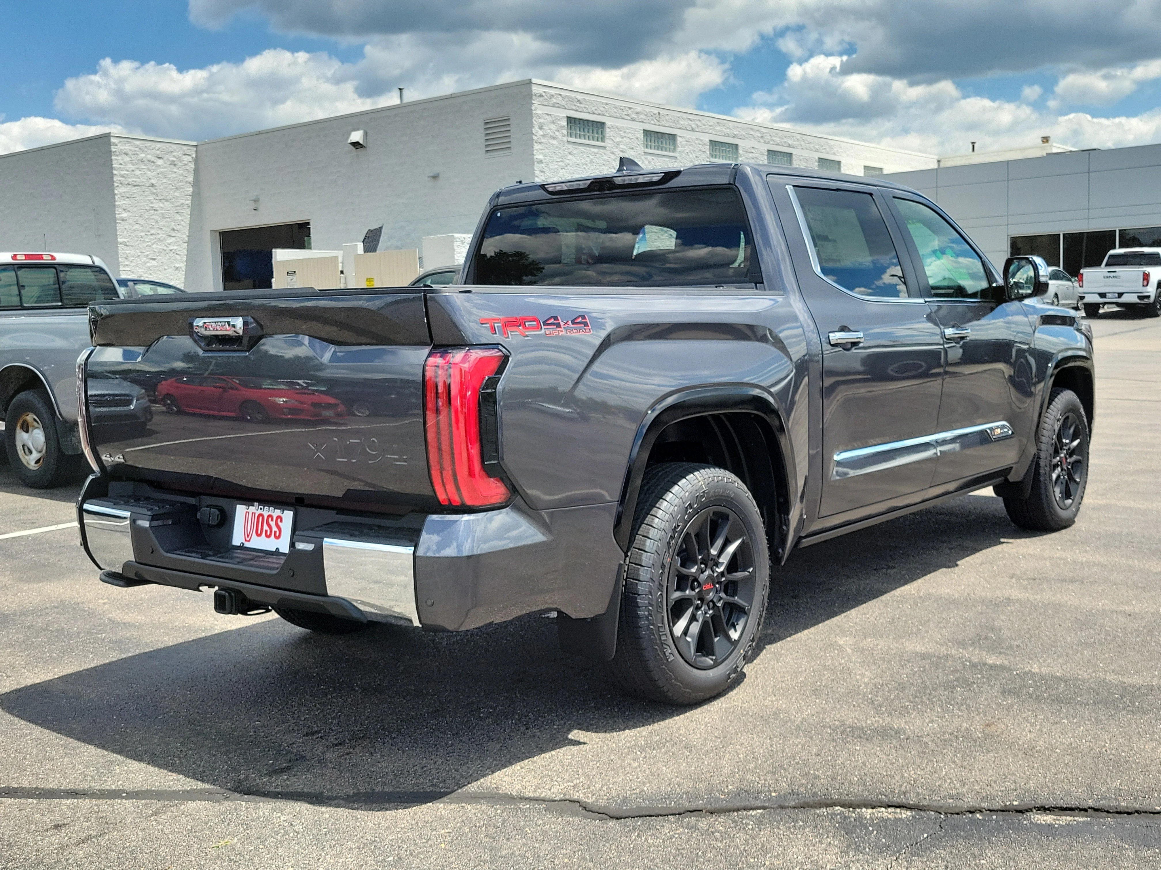 New 2026 Magnetic Gray Metallic Toyota 1794 Edition CrewMax 5.5