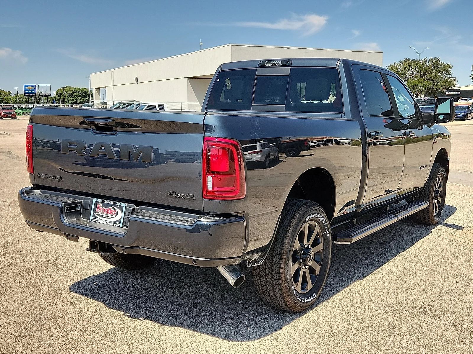 New 2026 Forged Blue Metallic  Paint Ram LARAMIE CREW CAB 4X4 6