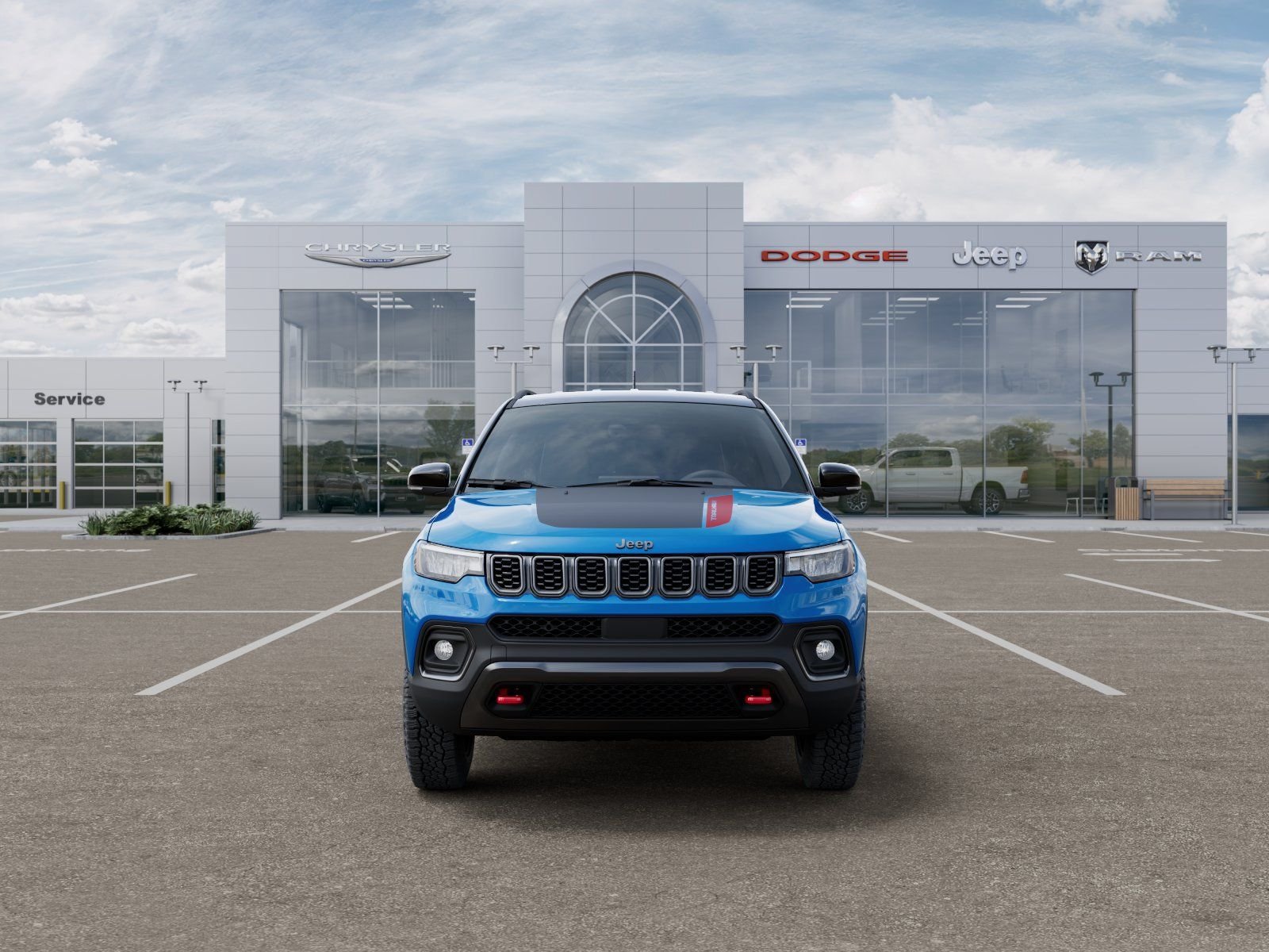 New 2026 Blue Jeep Trailhawk image 6