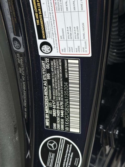Certified Used 2022 Blue Mercedes-Benz S 580 image 15
