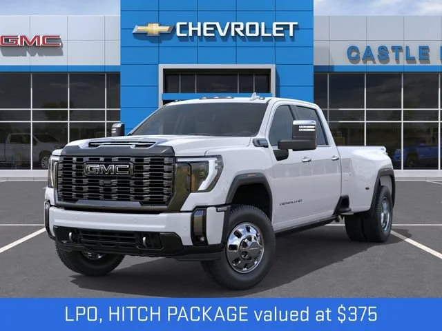 New 2026 Glacier White Tricoat GMC Denali Ultimate DRW image 8