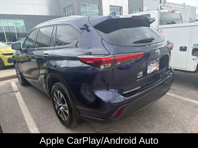 Used 2021 Blue Toyota XLE image 5