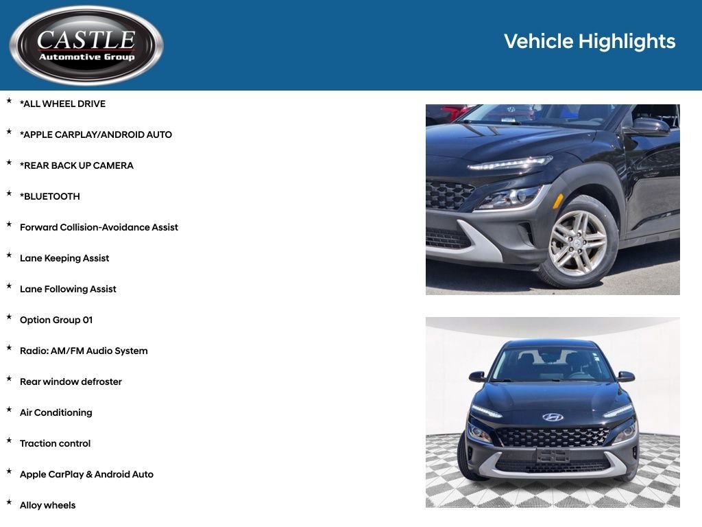 Certified Used 2022 Black Hyundai SE image 3