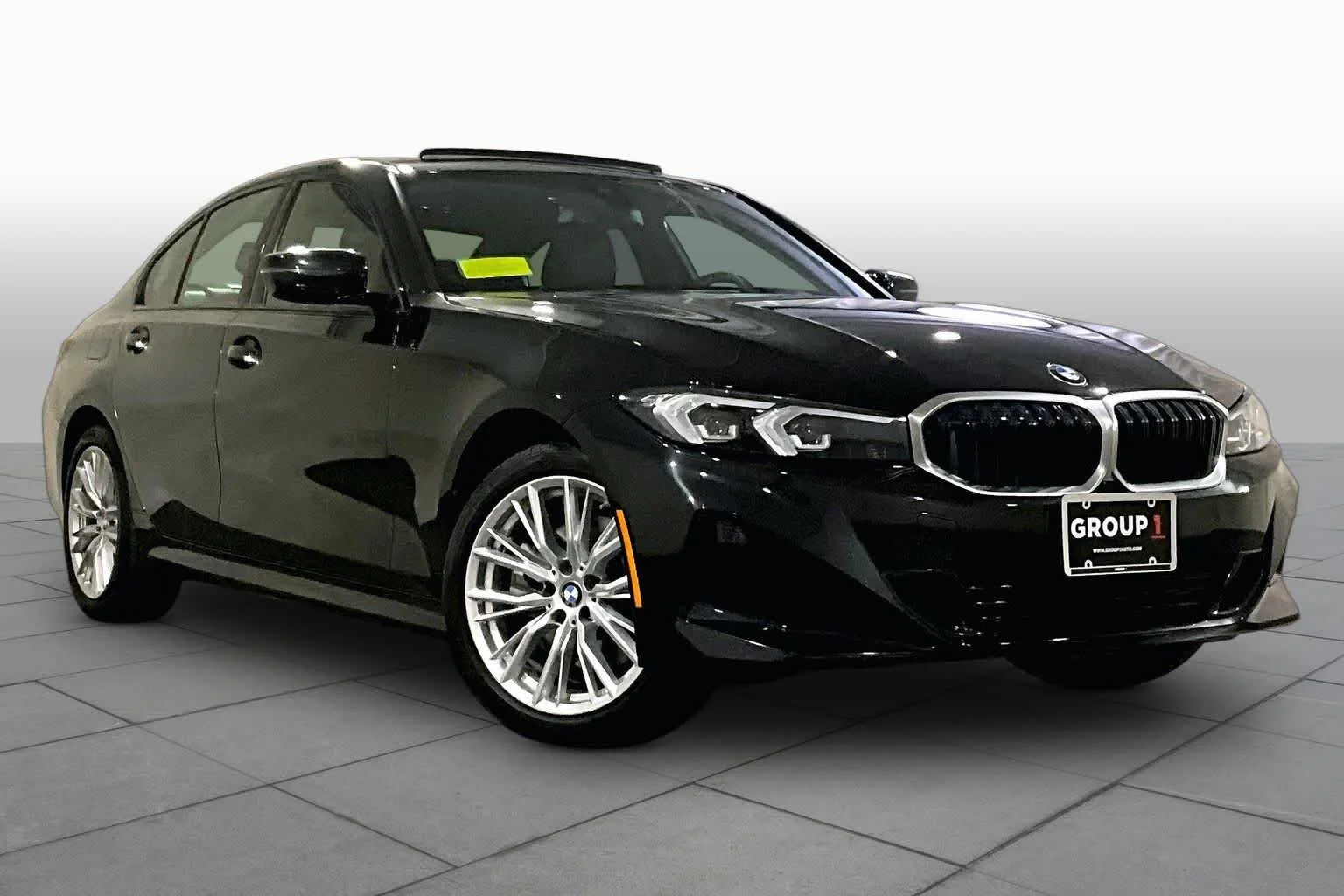 Certified Used 2023 Black Sapphire Metallic BMW 330i xDrive image 2