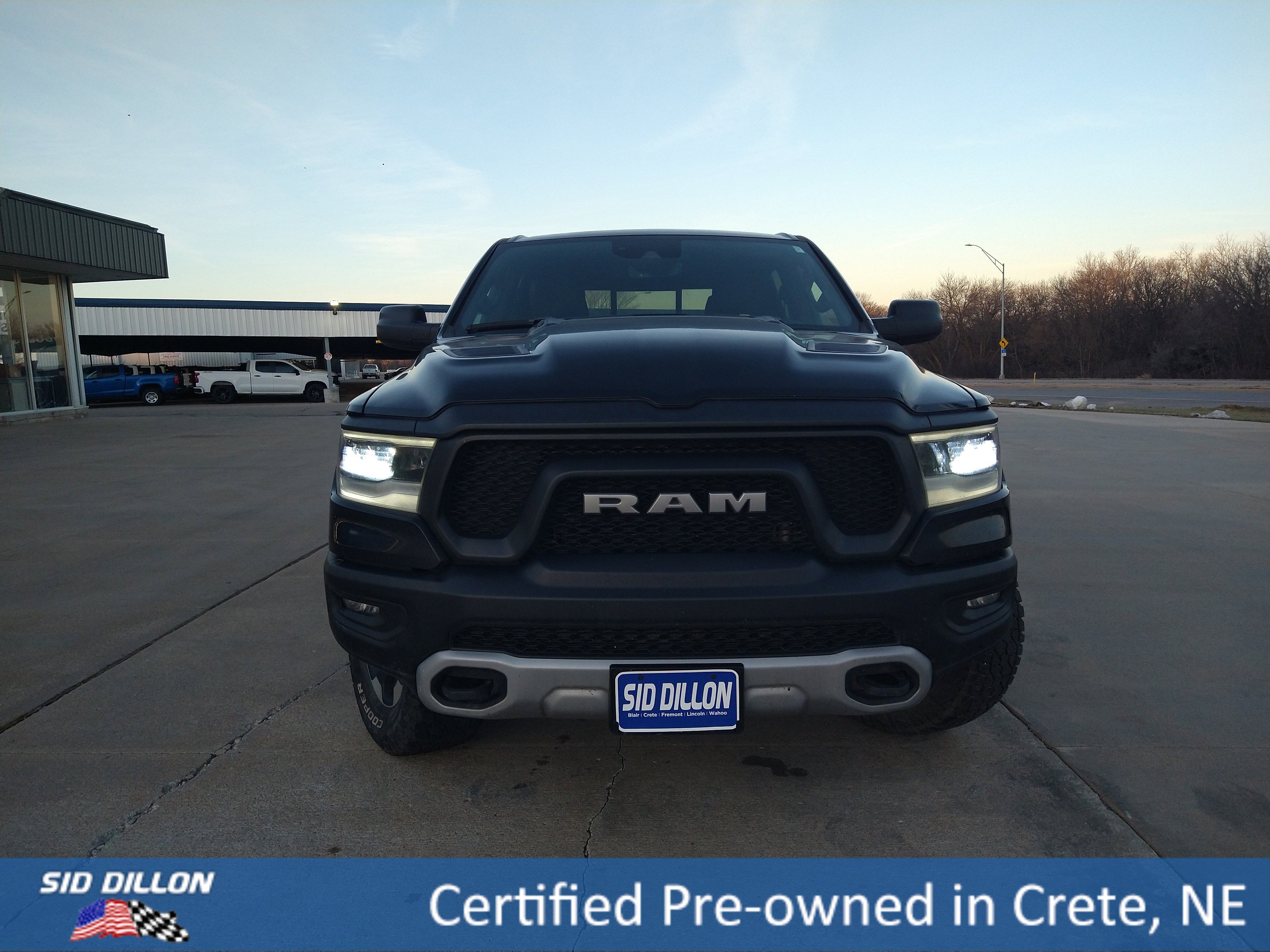 Used 2022 Diamond Black Crystal Pearlcoat Ram Rebel image 12