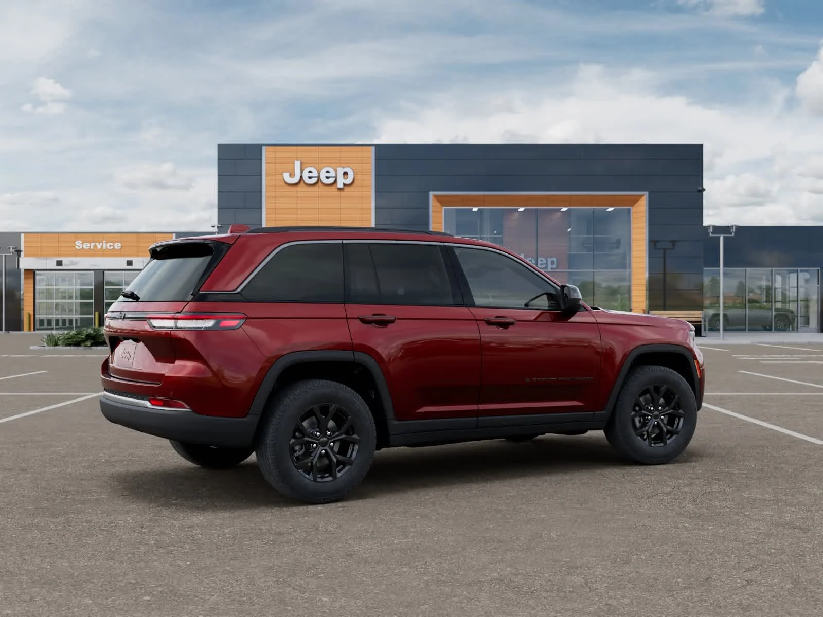 New 2026 Velvet Red Pearlcoat Jeep Laredo Altitude image 4