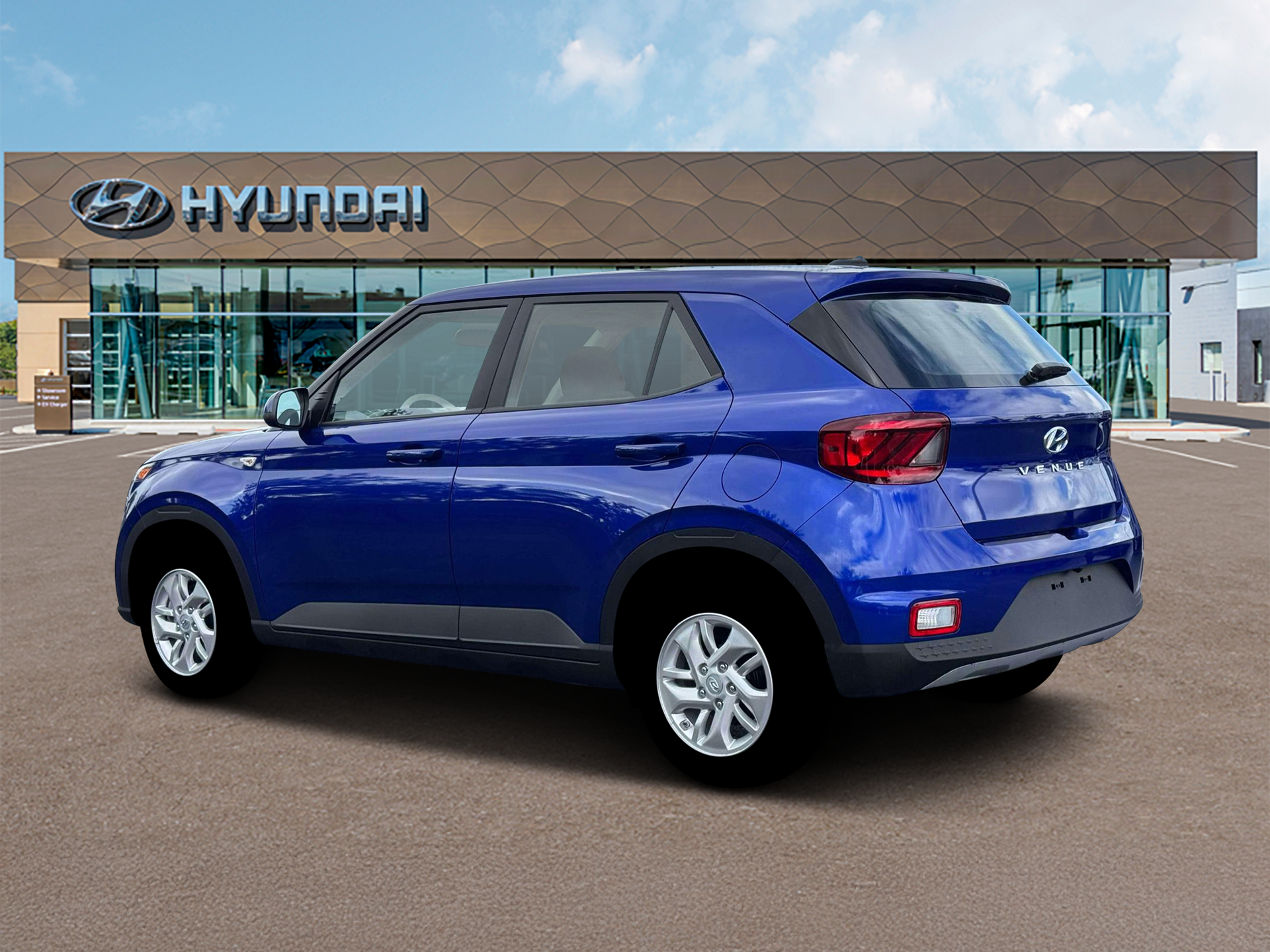 New 2026 Intense Blue Hyundai SE image 4