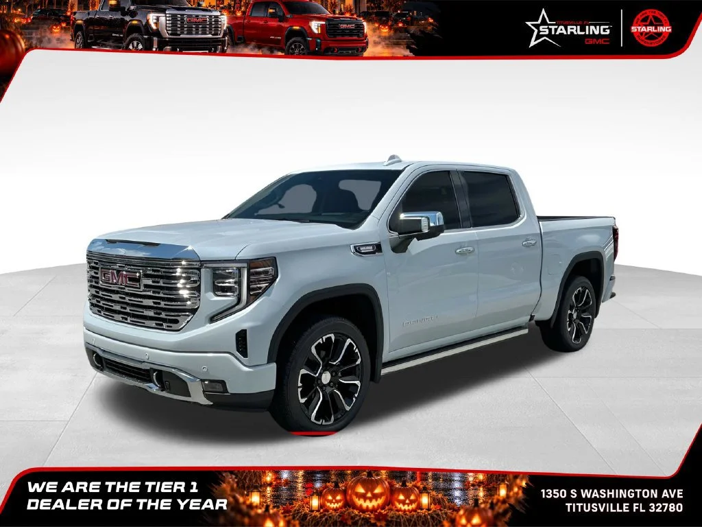 New 2026 Glacier White Tricoat GMC Denali image 1