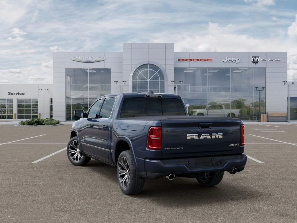 New 2026 Forged Blue Metallic Exterior Paint RAM Tungsten image 3