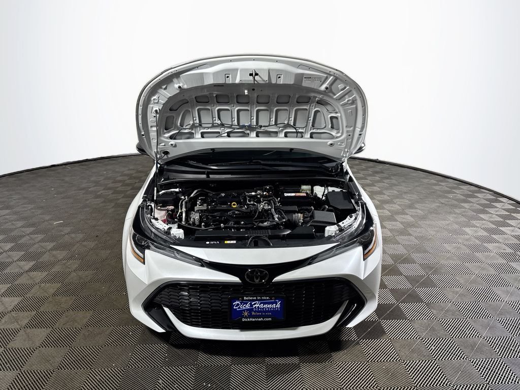 Used 2022 Midnight Black Metallic Toyota SE image 21