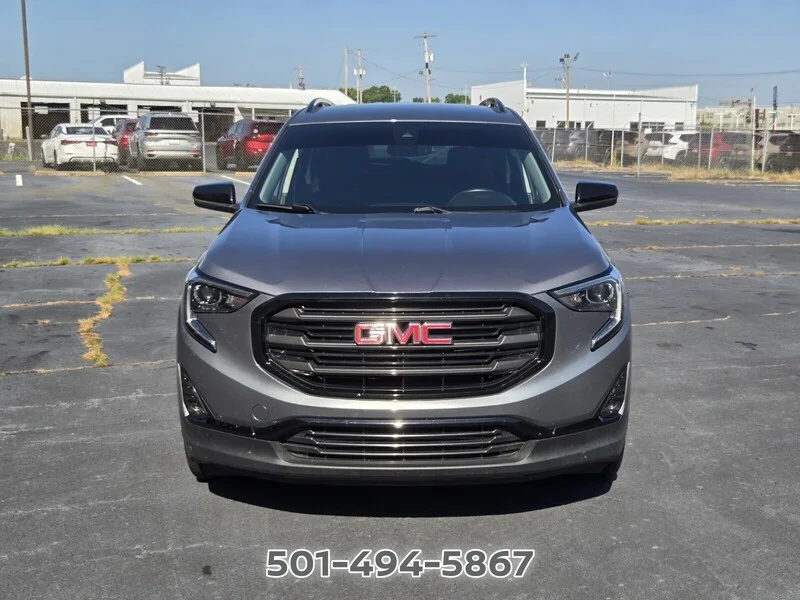 Used 2021 Steel Metallic GMC SLT image 8