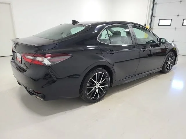 Used 2023 Midnight Black Metallic Toyota SE image 11