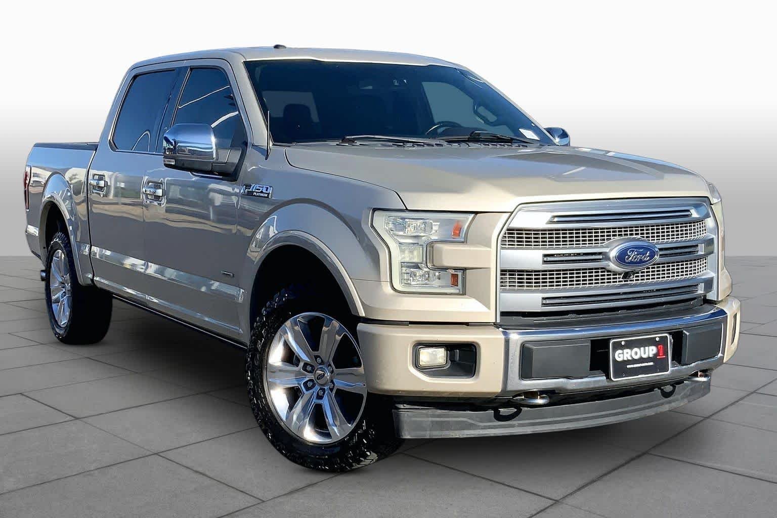 Used 2017 White Gold Ford Platinum image 3