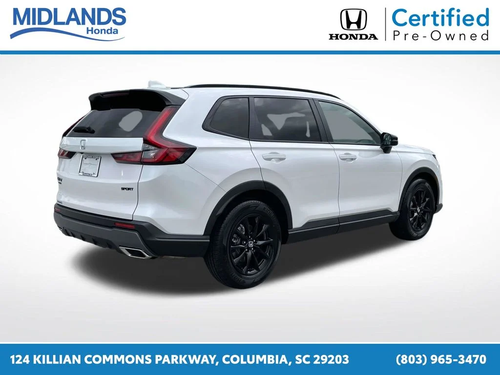 Certified Used 2024 Platinum White Pearl Honda Sport-L image 6