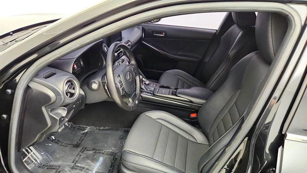 Used 2021 Caviar Lexus IS 350 F SPORT RWD w/ Intuitive Parking Assist image 12