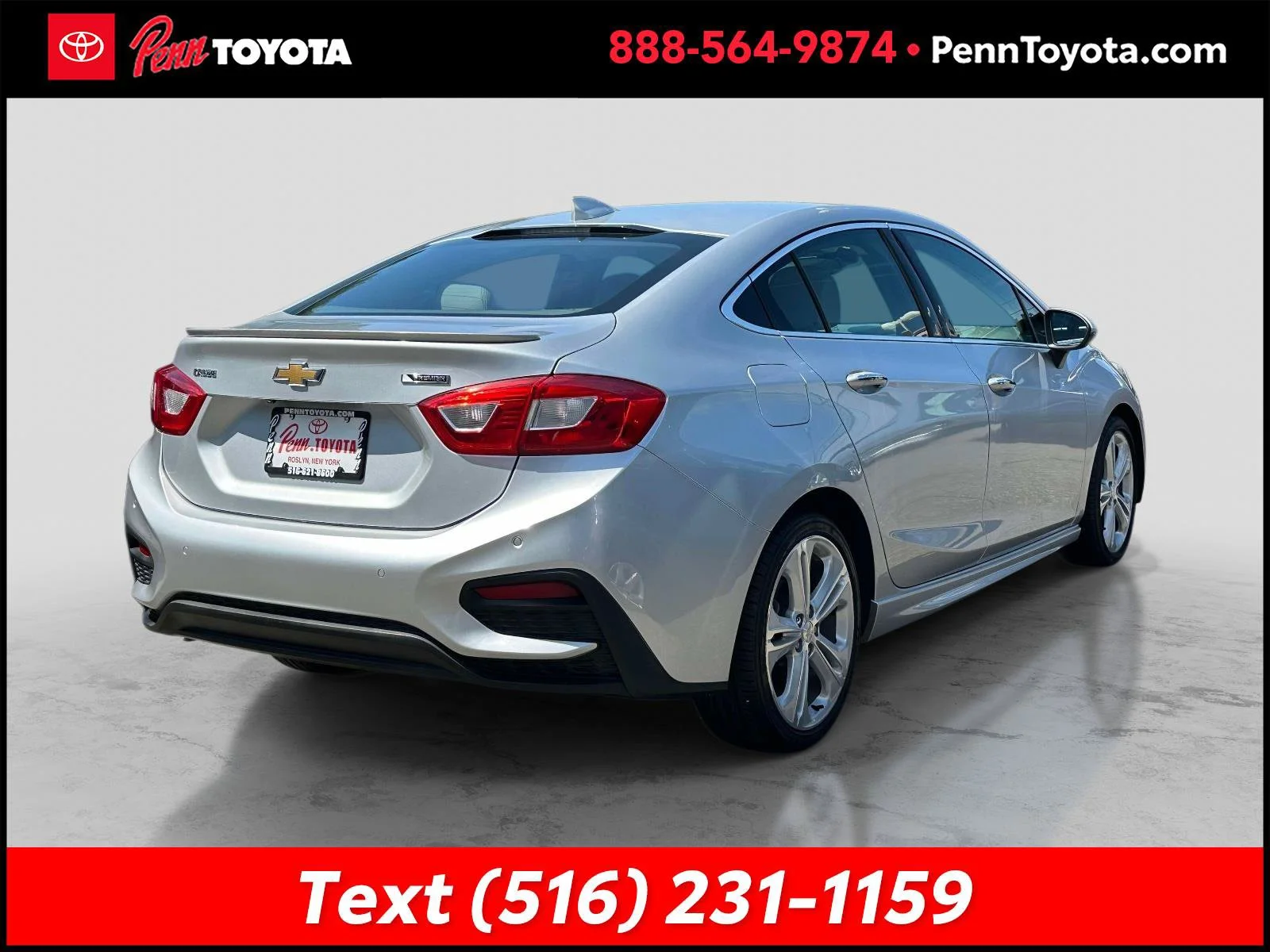 Used 2016 Chevrolet Cruze Premier with VIN 1G1BG5SM1G7266171 for sale in Greenvale, NY