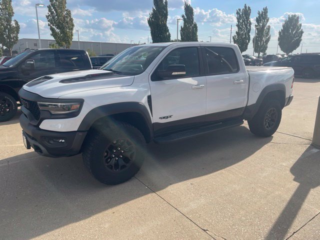 Used 2021 Bright White Clearcoat Ram TRX image 3