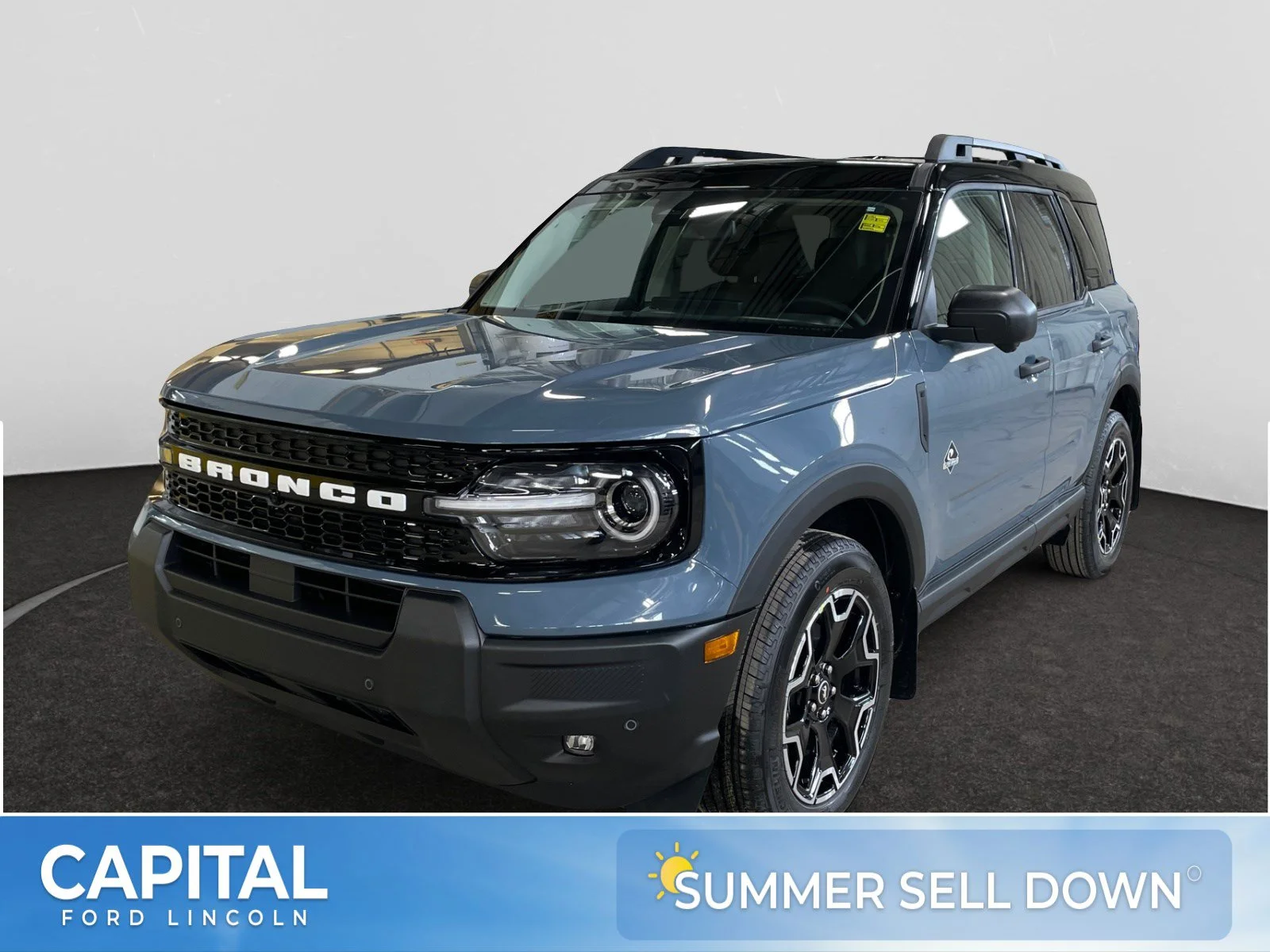 New 2026 Azure Grey Metallic Tri-Coat Ford Outer Banks image 1