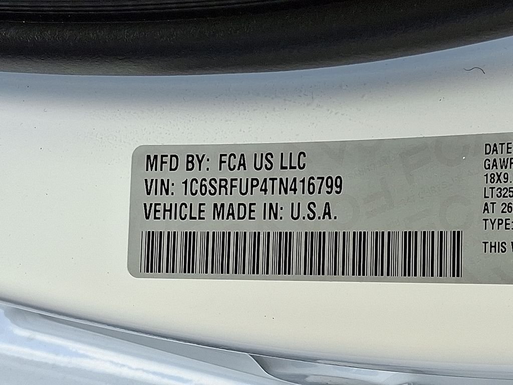New 2026 Bright White Clear-Coat Exterior Paint RAM RHO image 19