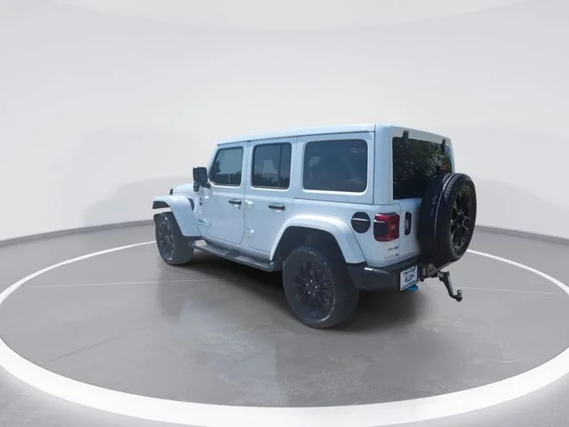 Used 2023 White Jeep Sahara 4xe image 6