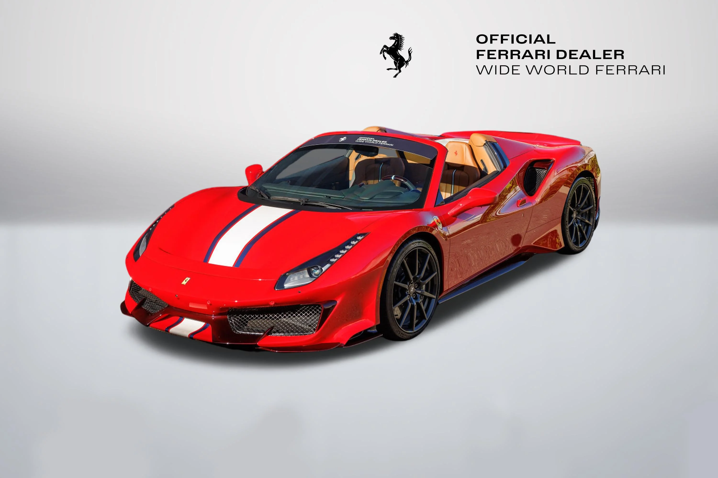 Certified Used 2020 Rosso Corsa Ferrari Base image 1
