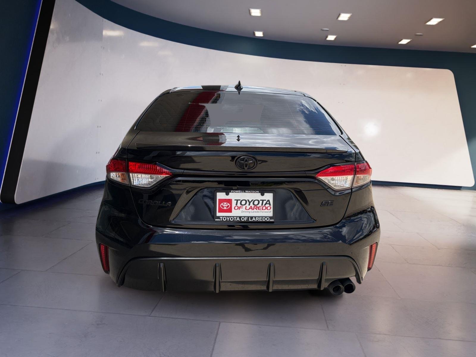 Used 2024 Midnight Black Metallic Toyota SE image 4