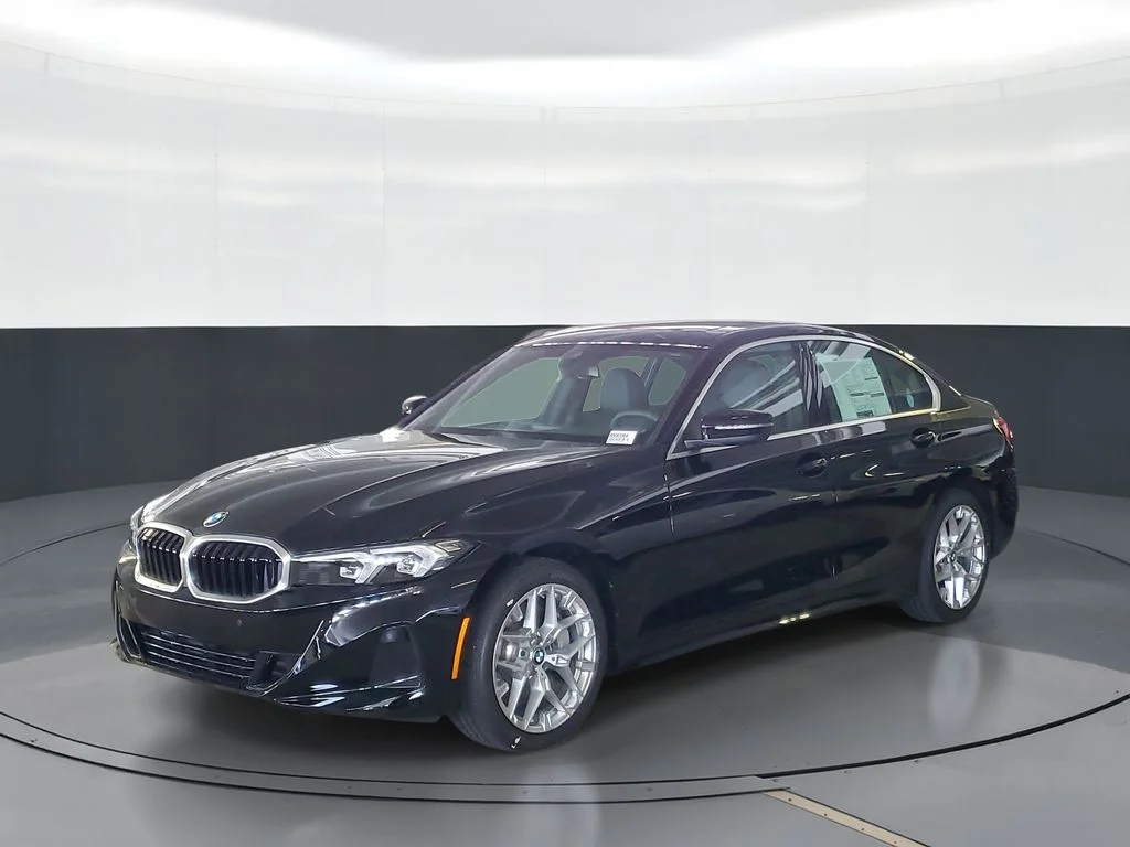 New 2026 Jet Black BMW 330i image 1