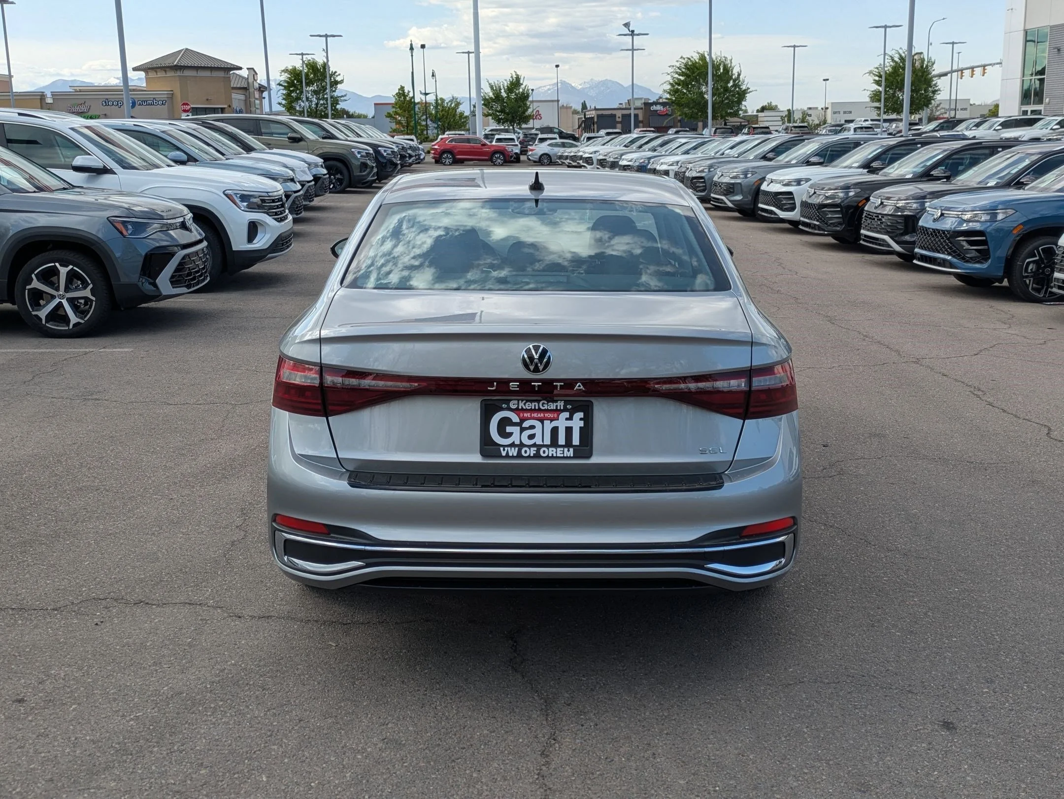 New 2026 Pyrite Silver Metallic Volkswagen SEL image 4