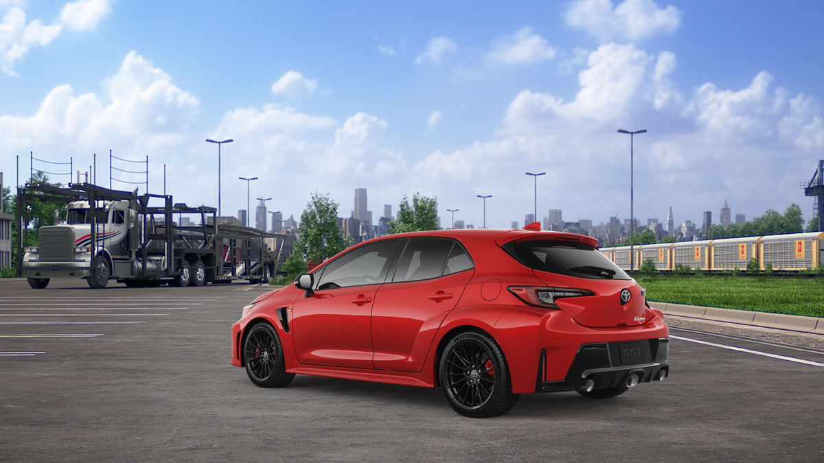 New 2026 Supersonic Red Toyota GR Corolla image 6