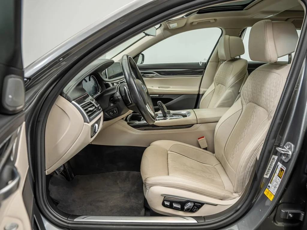 Used 2016 Gray Metallic BMW 740i image 34