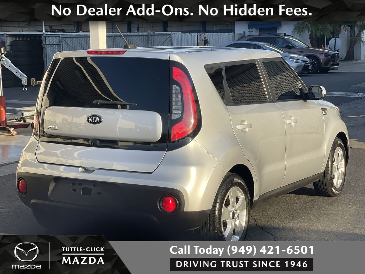 Used 2019 Bright Silver Kia Base image 15