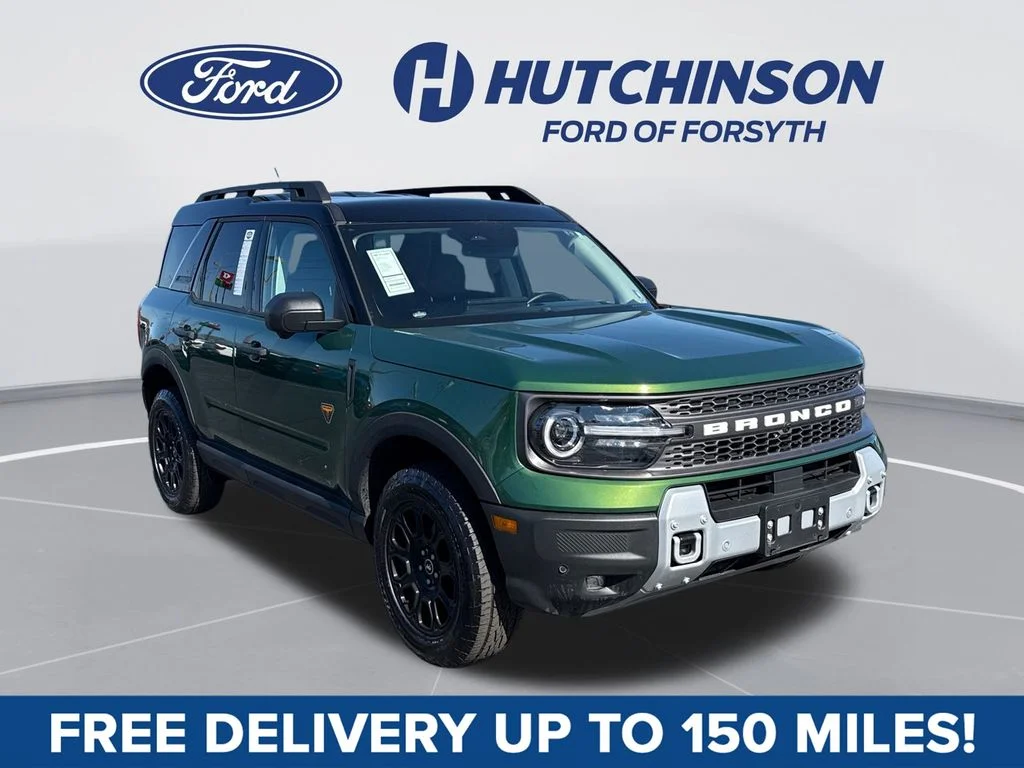 Green Metallic 2025 Ford Bronco Sport Badlands AWD SUV / Crossover All-Wheel Drive
