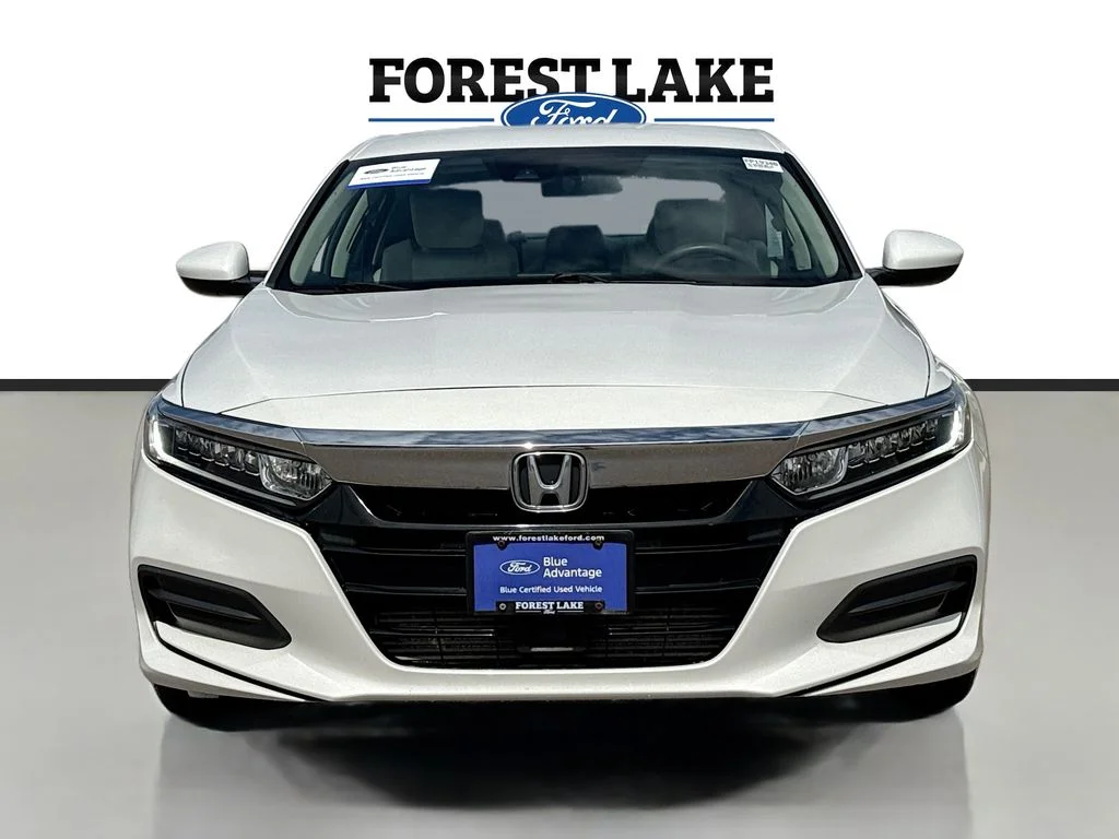 Certified 2018 Honda Accord LX with VIN 1HGCV1F18JA159205 for sale in Forest Lake, Minnesota