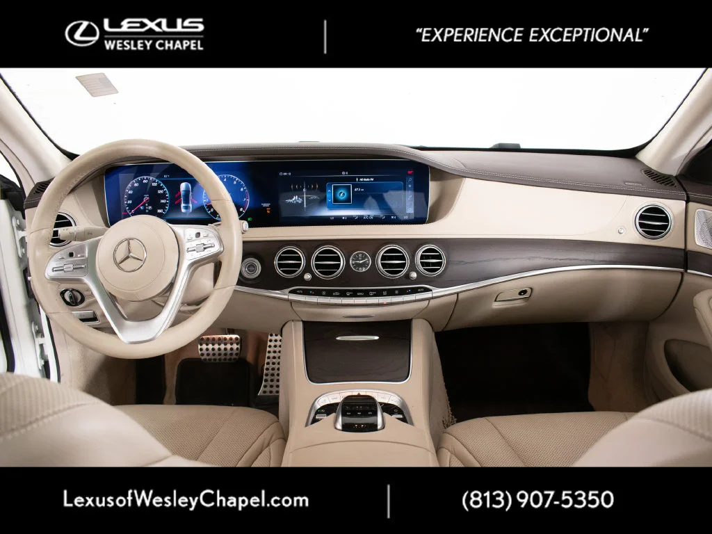Used 2018 White Mercedes-Benz S 450 image 16