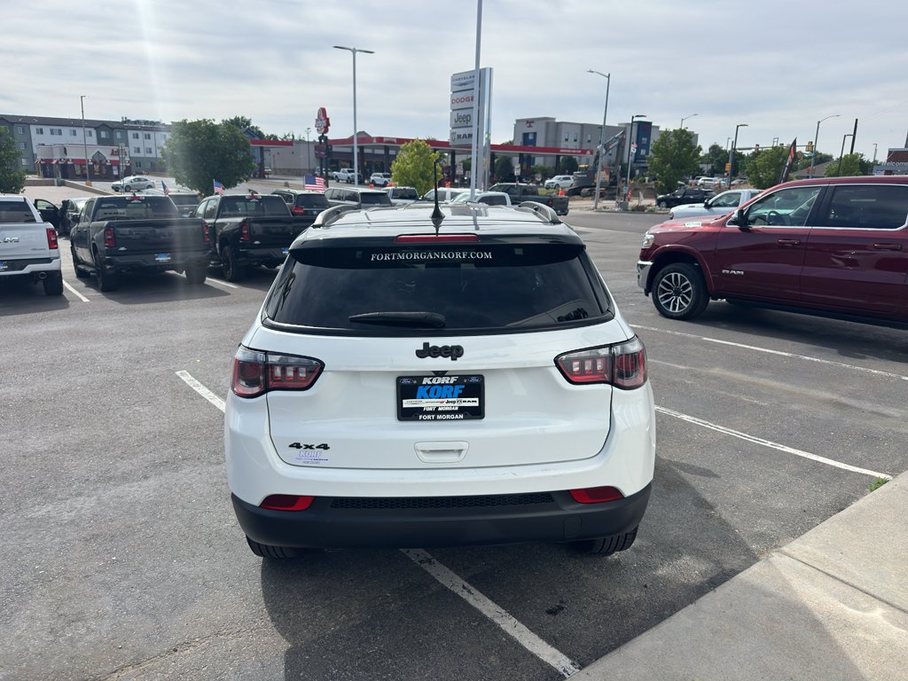 Used 2023 Bright White Clearcoat Jeep Altitude image 4