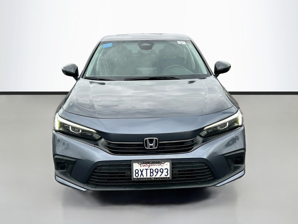 Certified Used 2022 Meteorite Gray Metallic Honda LX image 2
