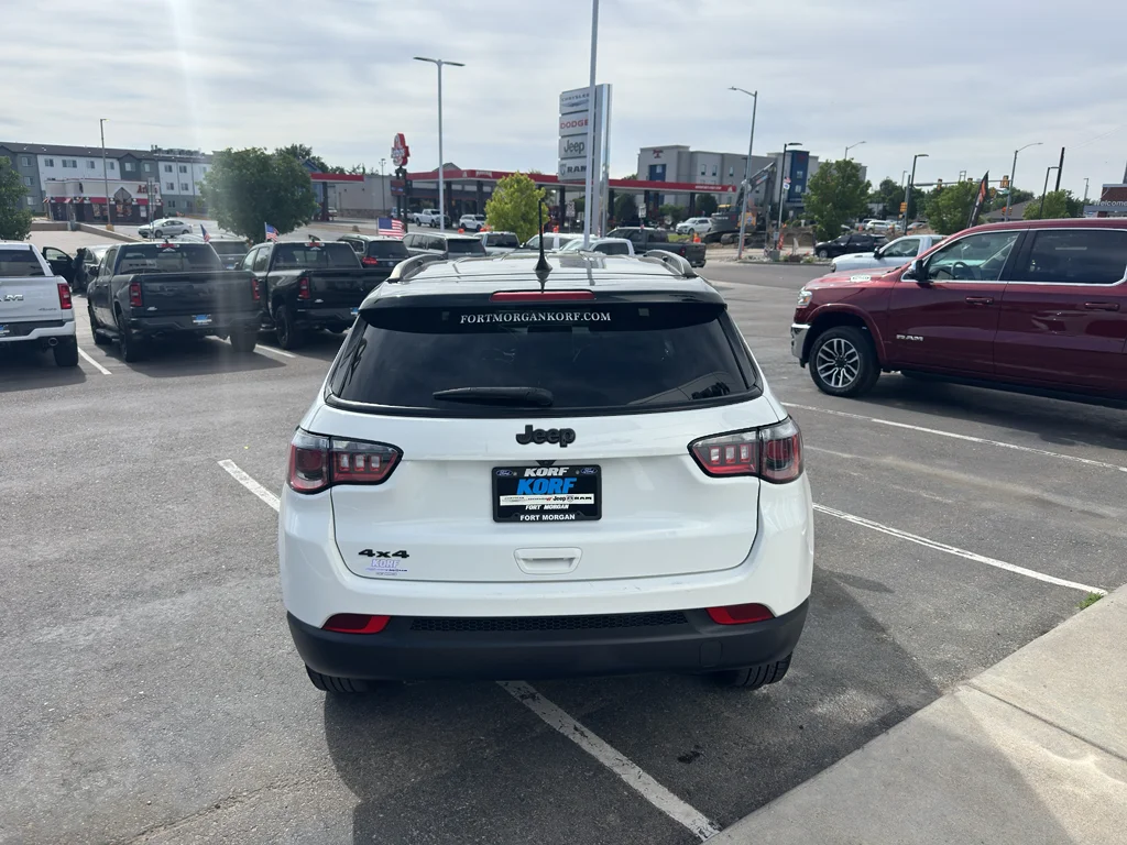 Used 2023 Bright White Clearcoat Jeep Altitude image 4