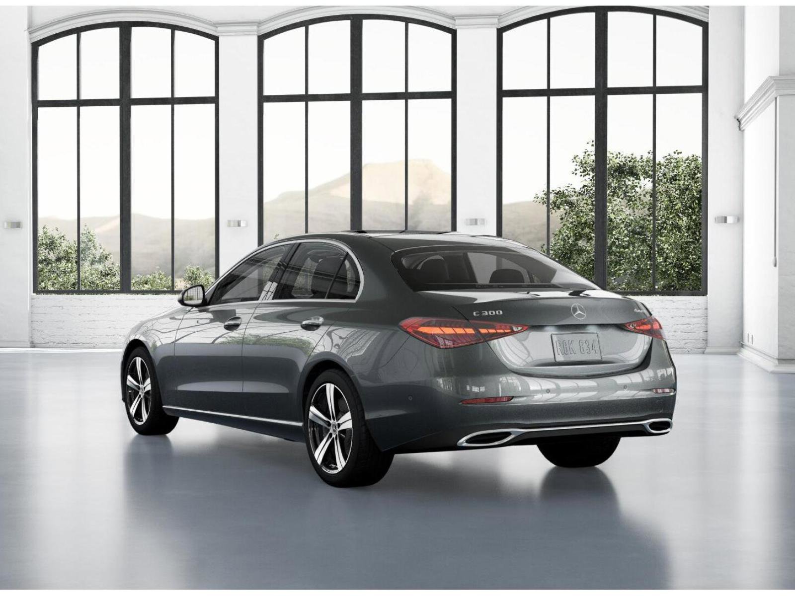 New 2026 Selenite Grey Metallic Mercedes-Benz C 300 image 12