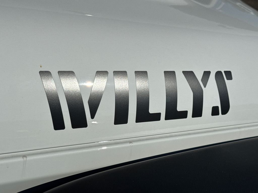 New 2026 Bright White Clear-Coat Exterior Paint Jeep Willys image 8