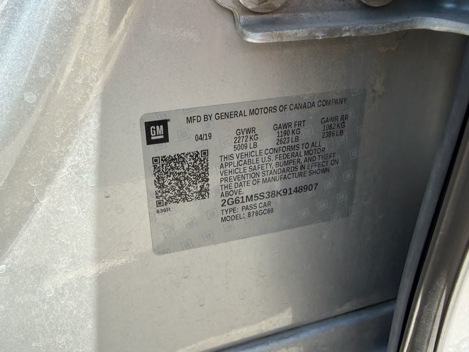 Used 2019 Radiant Silver Metallic Cadillac Luxury image 20