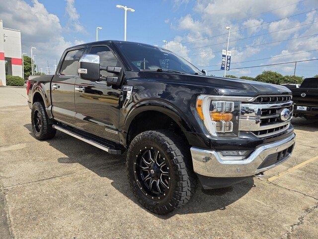 Used 2021 Agate Black Metallic Ford LARIAT image 7