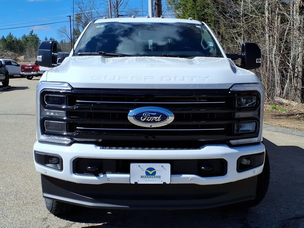 New 2026 Star White Metallic Tri-Coat Ford F-250® Platinum® image 3